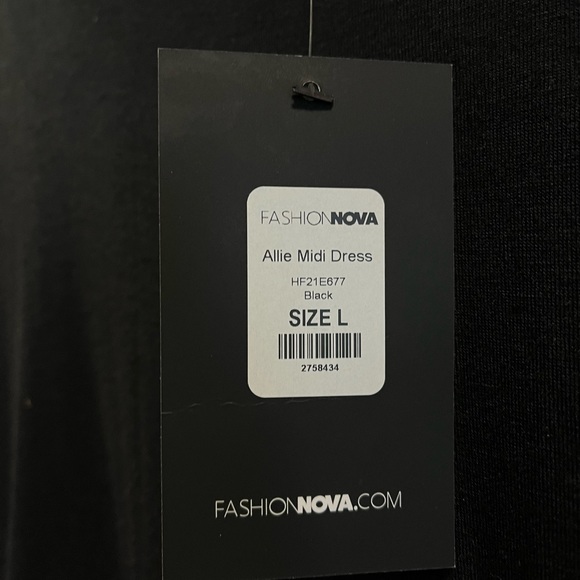 Brand New Fashion Nova Allie Midi Dress - Picture 8 of 8